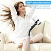 Suction Cup Hair Dryer Stand 360° Rotating Adjustable Height Countertop Blower Holder for Bathroom Vanity Makeup Room