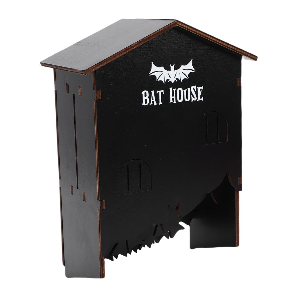 Wooden Bat House, 3-chamber Layout Design, Weatherproof, Large Capacity Shelter Box for Outdoors To Attract Bats To Houses, Trees, Backyards,