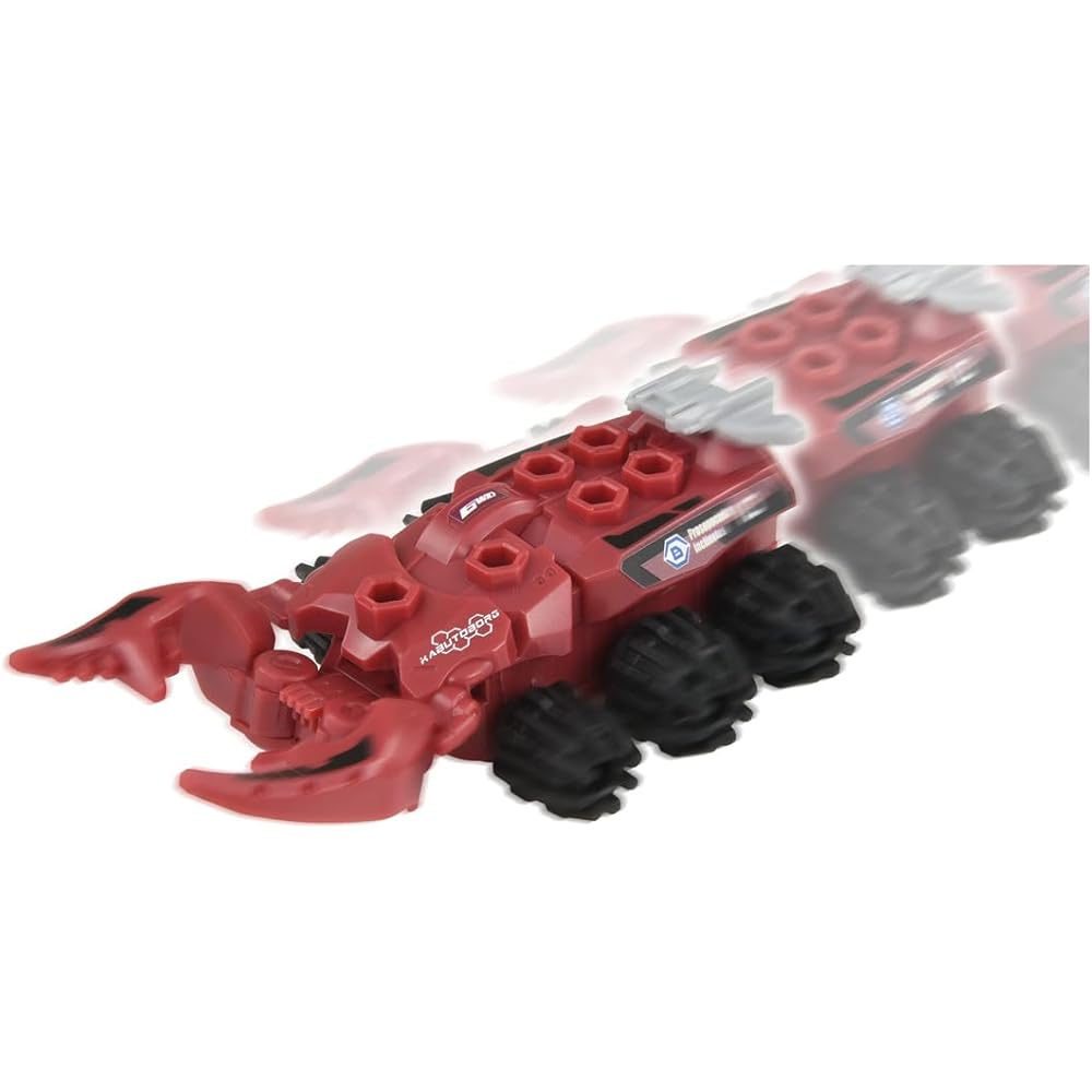 Takara Tomy Kabuto Borg KB-10 Customizable Set with Saw Stag Beetle Figure and Accessories