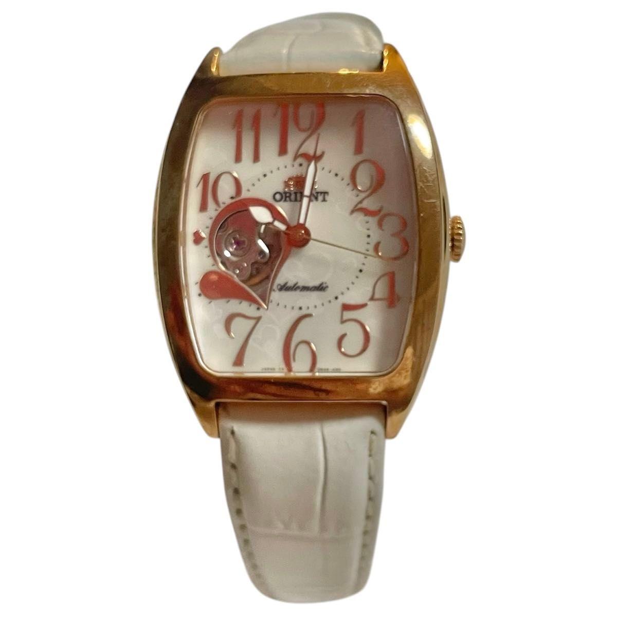 [Operation Item] ORIENT Open Heart Automatic Watch Wristwatch