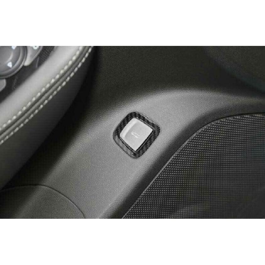 For Cadillac CT5 - Carbon Fiber Tailgate Rear Door Switch Cover Trim 1PC