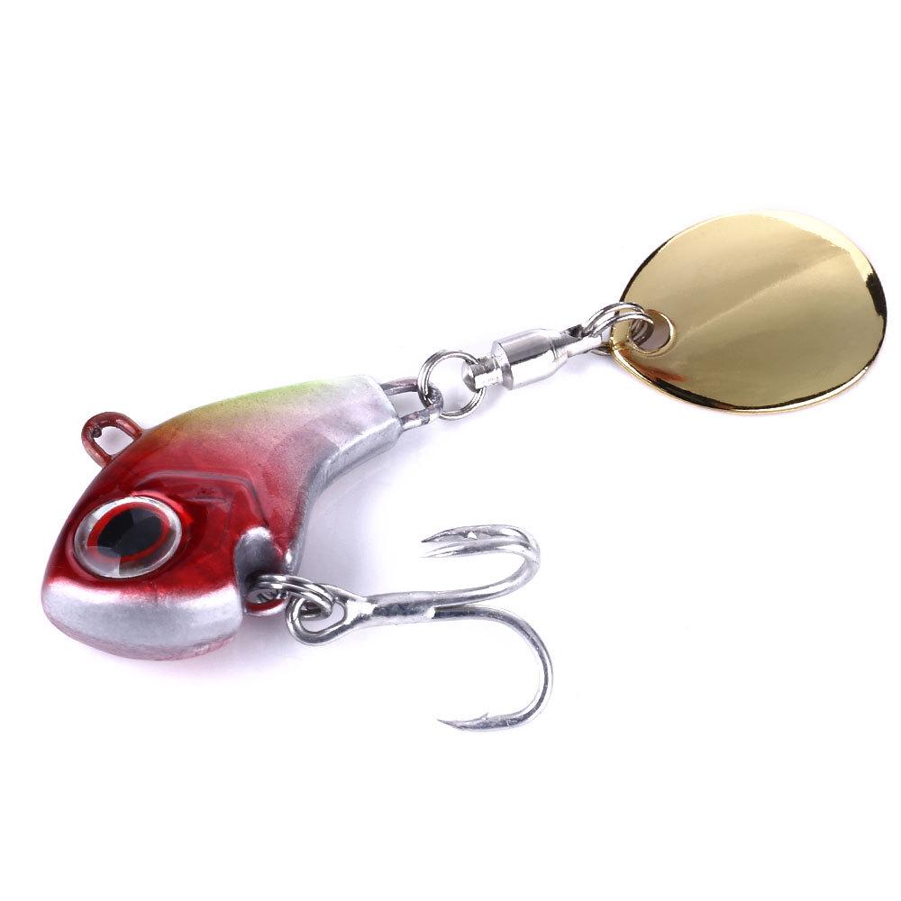 Hengjia Vib Spinner: Rotating Artificial Lure for Sea Bass & Culter