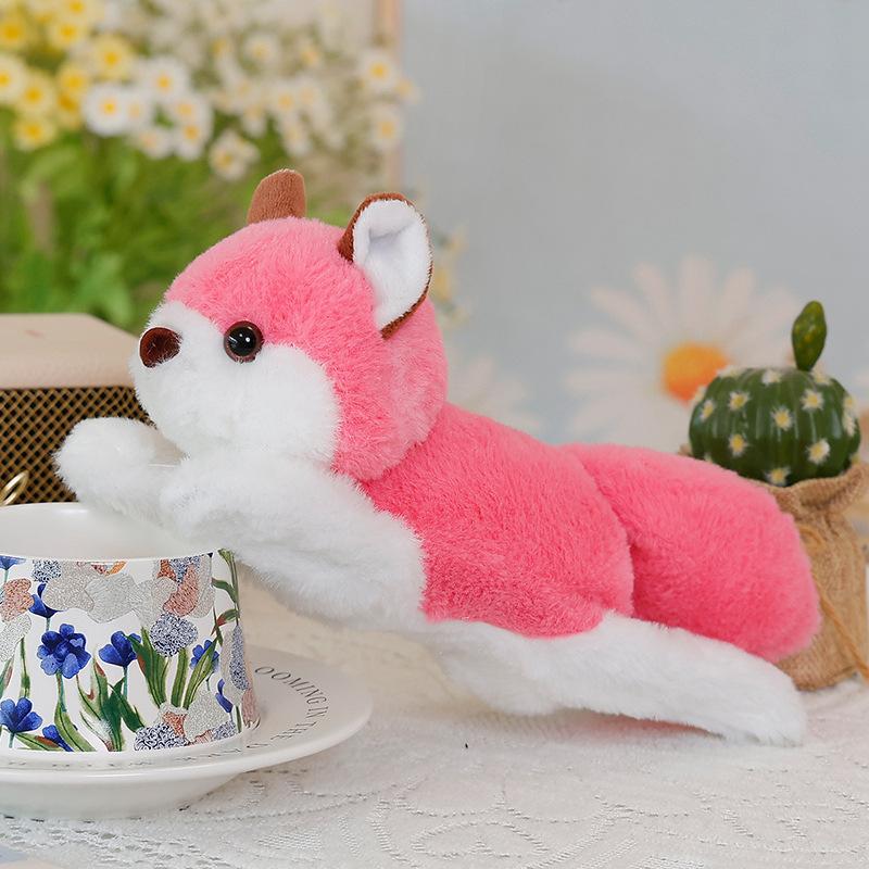 Cute cute capybara popping circle plush toy doll little fox doll bracelet children's soothing doll