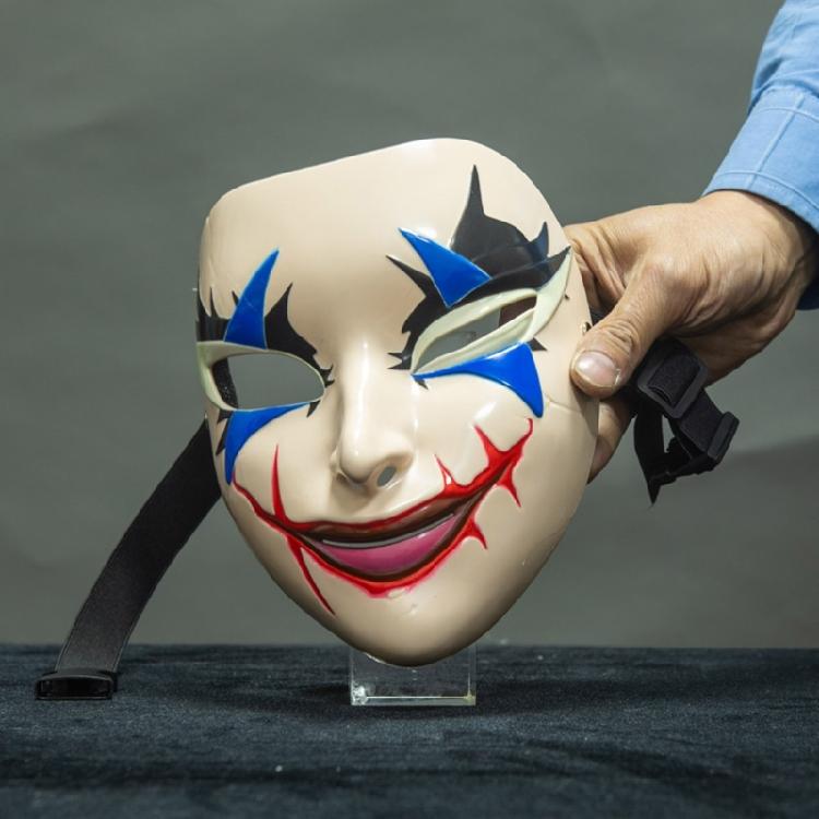 Tanjiro Kamado Mask Anime Mask Party Mask Masquerade Mask Cosplay Mask for Carnivals Halloween Dress up Costume Props