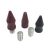 Aluminum Pit Knocking Pen with 3 Interchangeable Tips Car Dent Traceless Tap Down Pen Car Dent Repair Leveling Pen