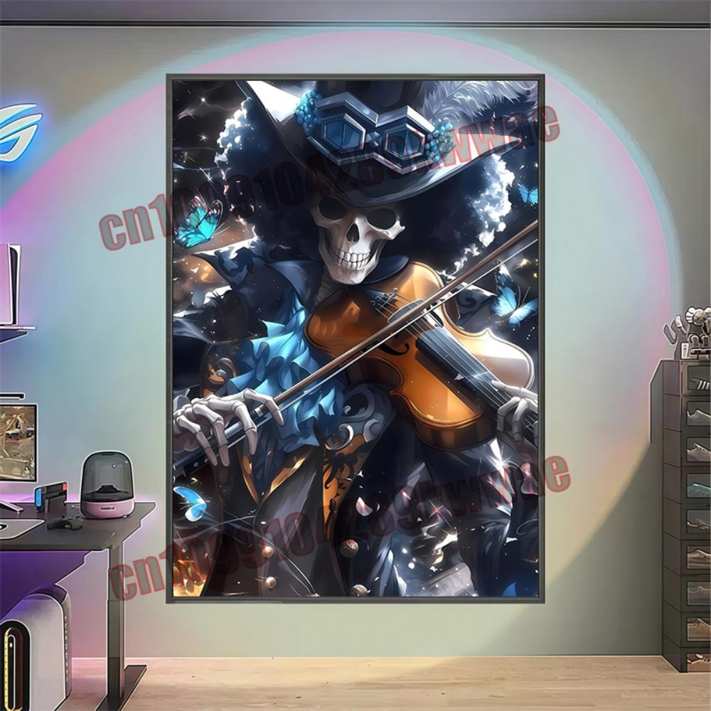 Monkey D Luffy Epic Anime Poster  Dynamic One Piece Premium Canvas Wall Decor Ideal for Bedroom  Anime Collection Fans