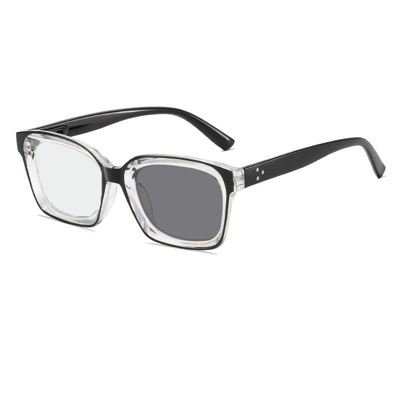New Anti-blue Light Photochromic Presbyopia Glasses Outdoor UV-Protective High-Definition Reading Eyewear Unisex 0 To +4.0