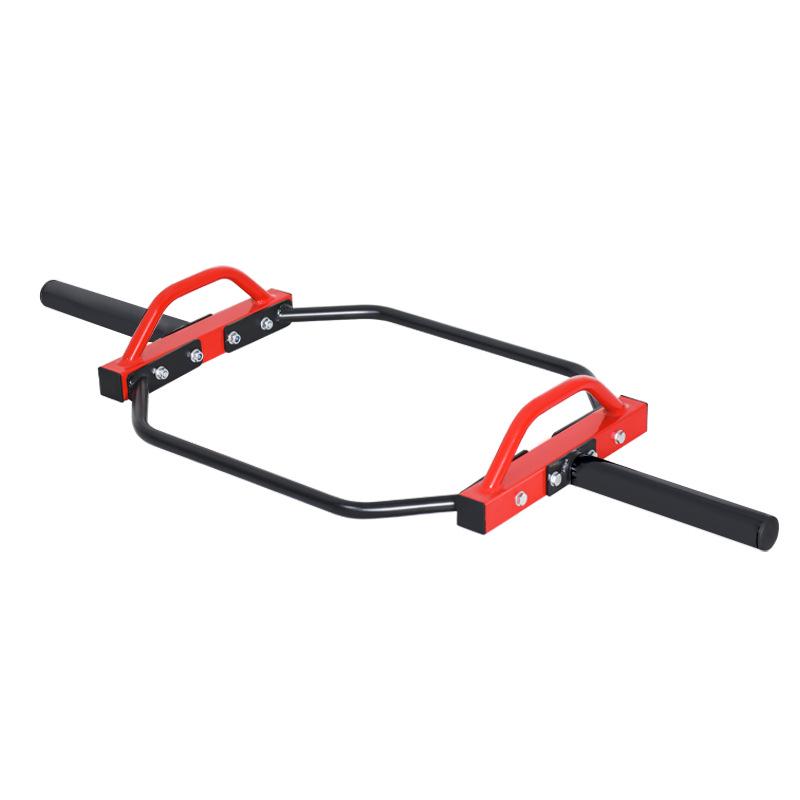 Hexagonal Barbell Rack  Ring Bar for Squat Deadlift Gym Equipment