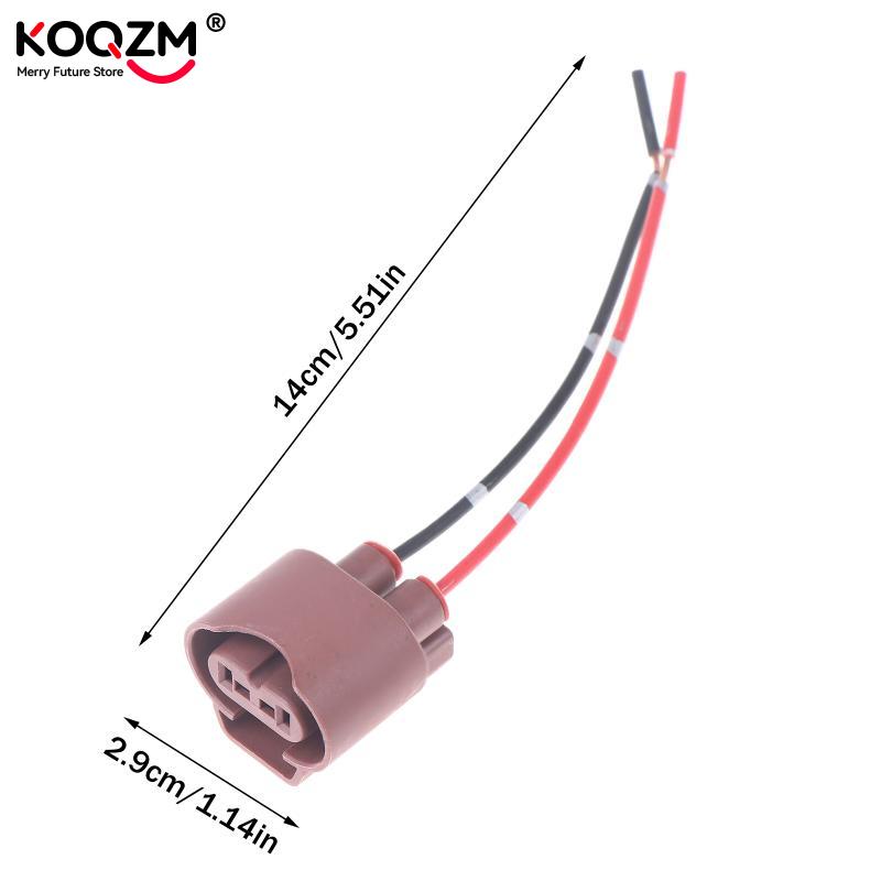 1pc 9006 HB4 Socket Adapter Base Female Plug Connector Extension Wiring Harness Car Lights Accessories