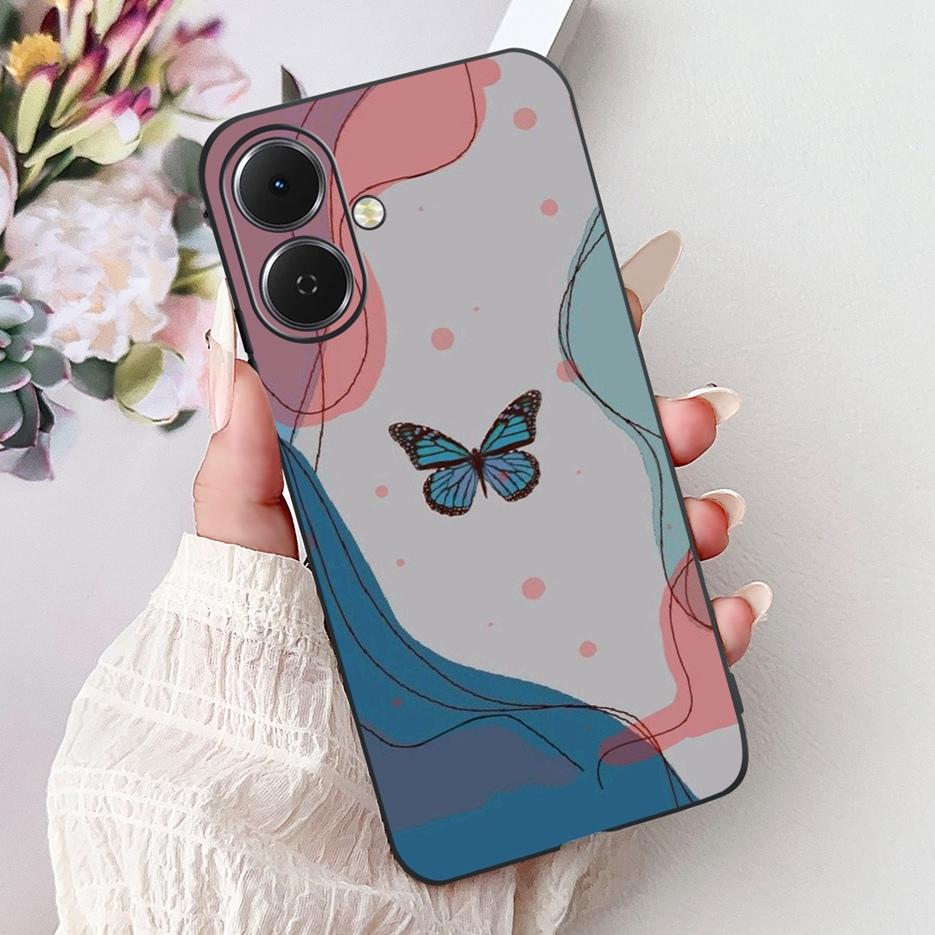 For Tecno Spark GO 2 Case LJ7 Popular Painted Cover 6.67'' Soft Silicone Phone Case For Tecno Spark Go2 SparkGo2 Back Cover Bags