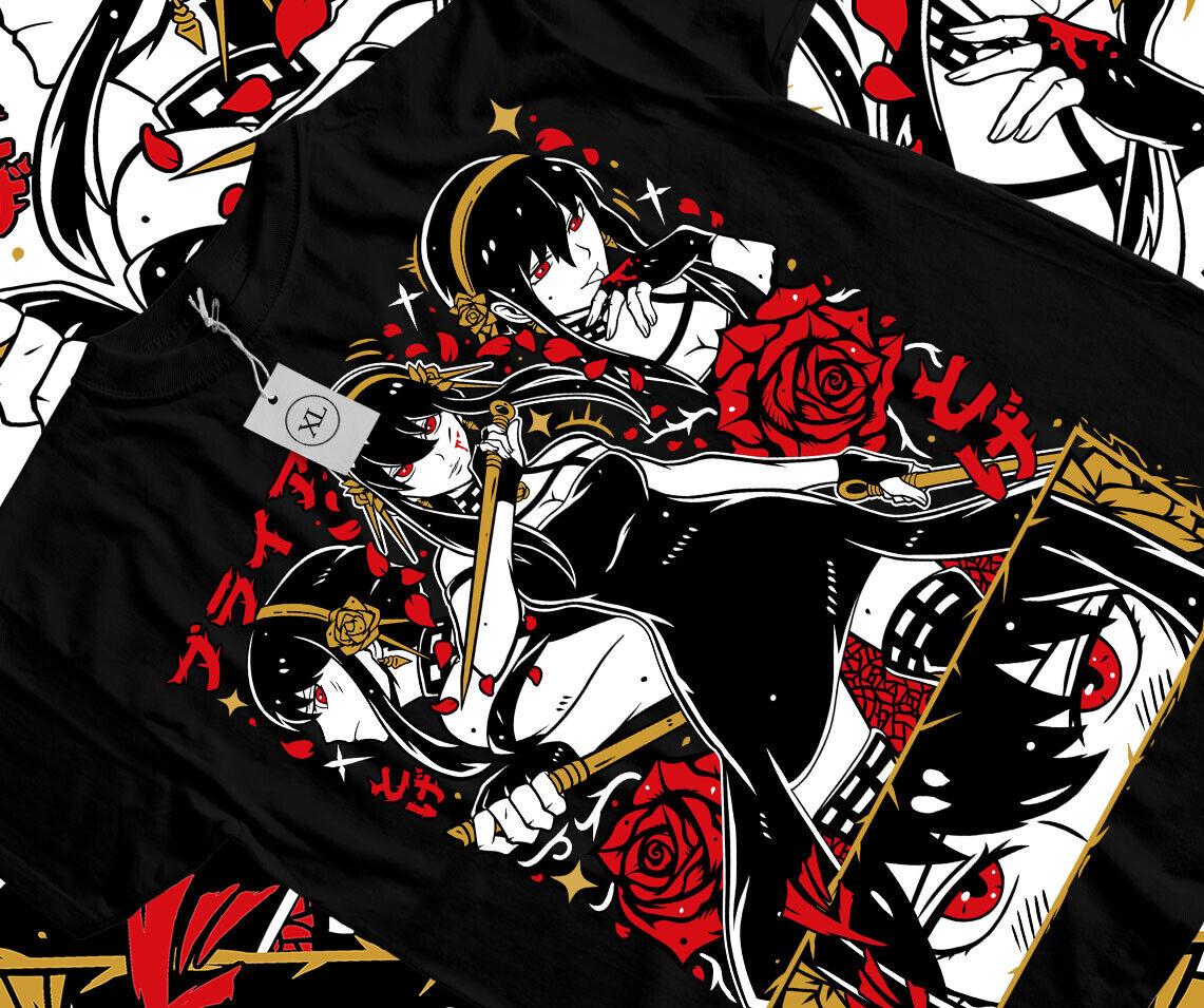 

SPY x FAMILY Unisex T-Shirt Loid Yor Anya Bon Forger Manga Anime Shirt All Size 4XL