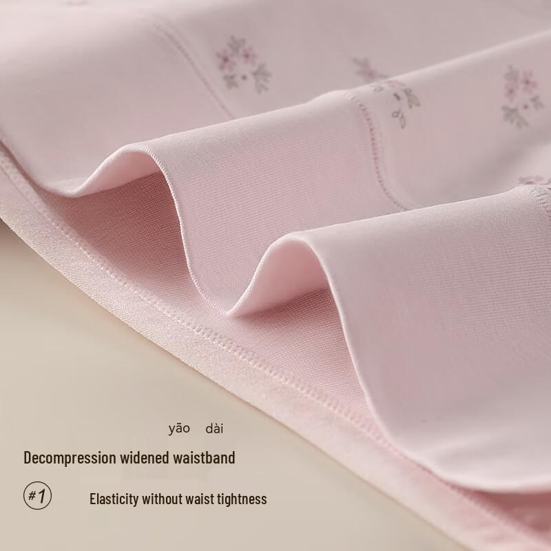 GUJIN Women's Plus Size High-Waist Cotton Briefs (3-Pack)