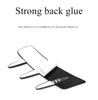 Carbon Fiber Look Car Front Fender Side Air Vent Cover Trim Shark Gills Stickers