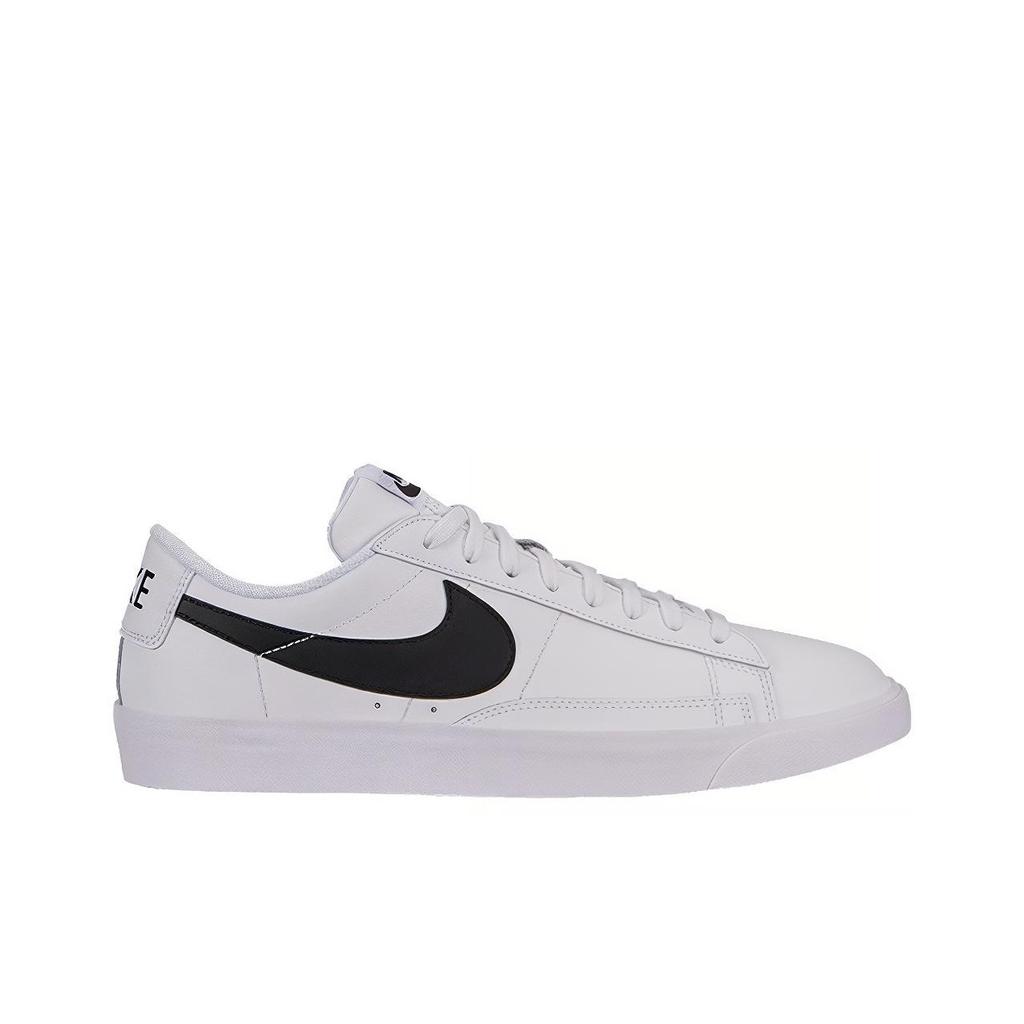 Nike Blazer Comfortable Casual Low-Top Skate Shoes Unisex Sneakers Black White BQ7306-001