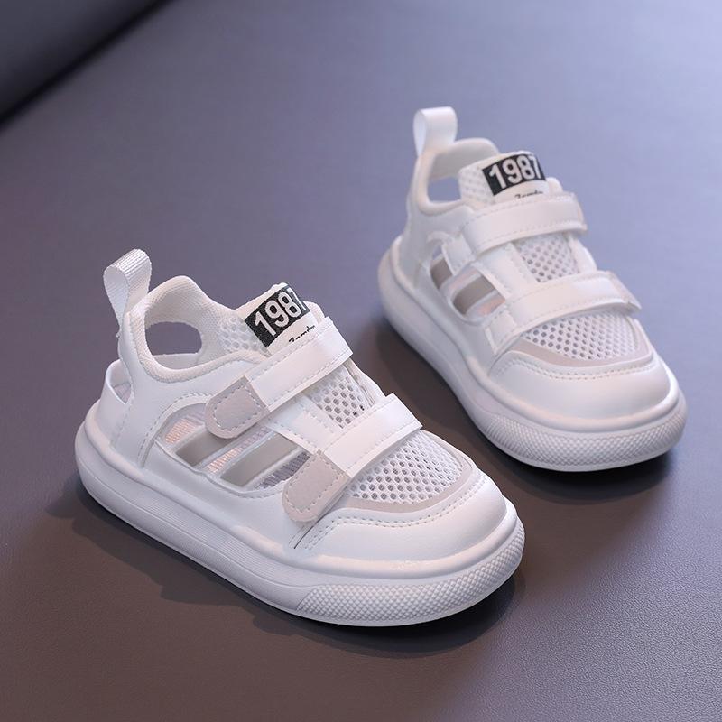 Children Sandals Boys Girls Toddler Mesh Sneakers Non-slip Soft Bottom Kids Shoes Summer Breathable Baby Girl Boys Shoes Sandals
