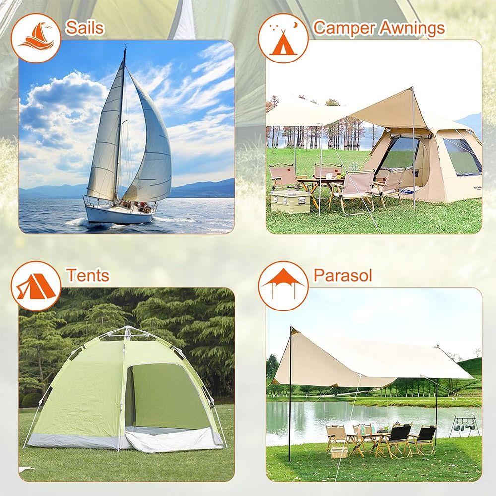 Strong Adhesion Tarpaulin Repair Tape UV Proof Awning Patch New Tent Repair Patch