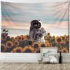 Romantic Sunflower Astronaut Tapestry Wall Hanging Hippie Tapiz Art Bohemian Mystery Living Room Bedroom Home Decor