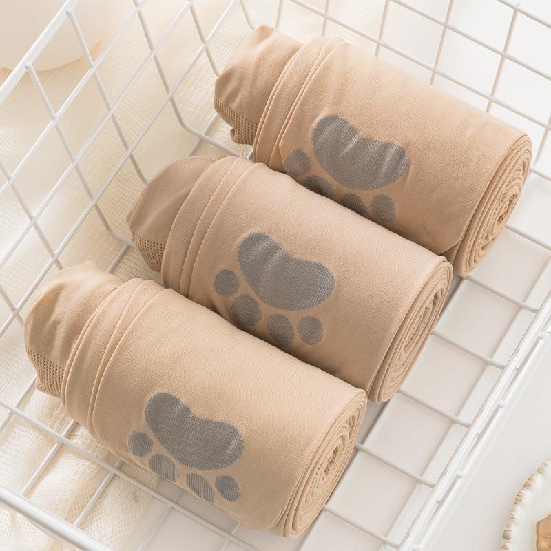 Ultra-Thin Transparent Women's Stockings with Cat Claw Design - Spring & Summer Anti-Hook, Arbitrary Cut Pantyhose