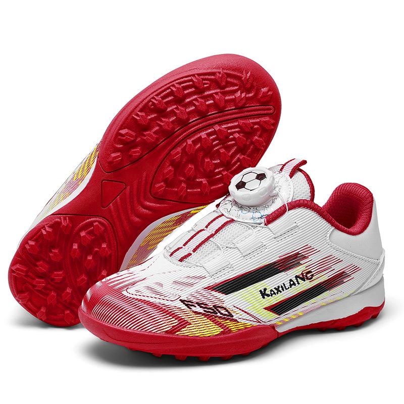 2026 Kids  Rotating Stud Soccer Shoes - Boys & Girls Outdoor Football Training Shoes 38