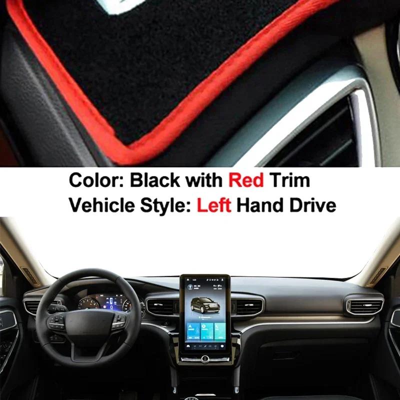 Car Dashboard Cover Non Slip Pad For Ford Explorer Car Dash Mat Sun Shade Pad Anti Slip Cushion Protective