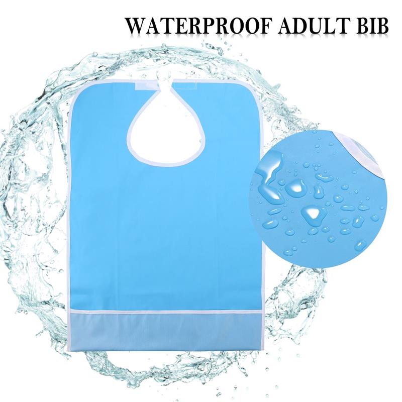 

Слюнявчик Слюнявчики Защитник для еды Водонепроницаемый Фартук для еды Помощь Пожилым Моющийся Мужской Пожилой Защитники для кормления Пожилые Женщины