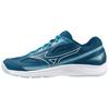 Shock Absorbing Non-Slip Durable Low-Top Tennis Shoes Men Sneakers Blue White 61GA234027