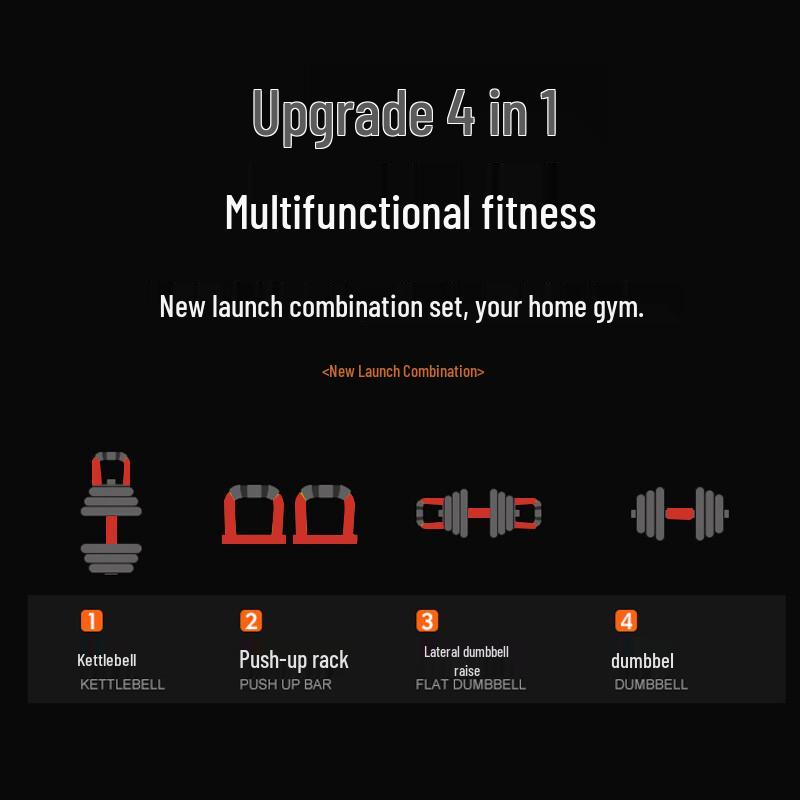 Adjustable Kettlebell Handle for Dumbbells