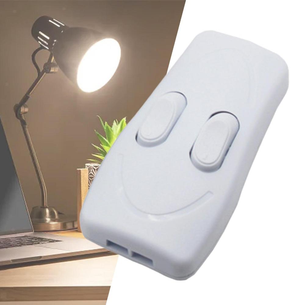 Button Press Floor Lamp Switch Convenient Light on-off Control New LED Lamp Double Control Switch