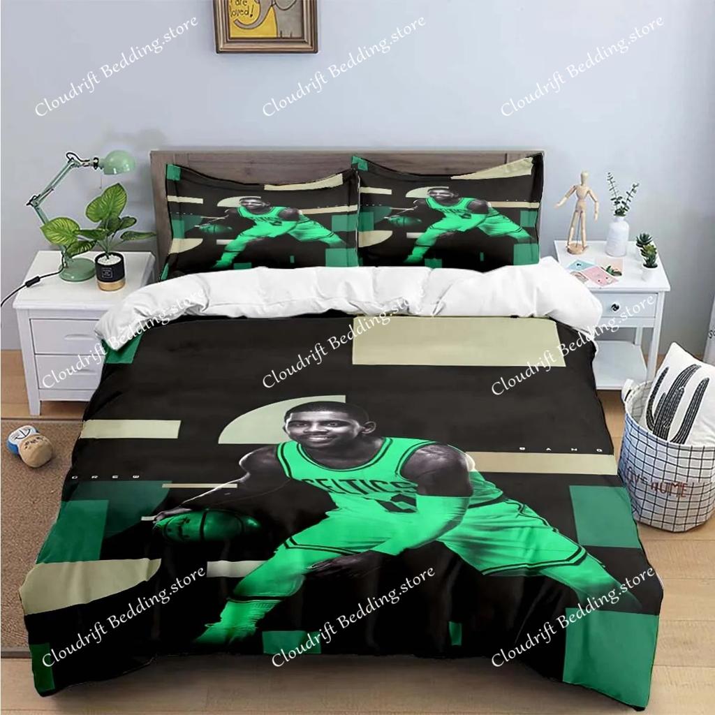 Fashion Basketball Star K-Kyrie Irving Print Bedding Sets Bed Supplies Set Duvet Cover Bed Comforter Set Bedding Set Luxury Gift