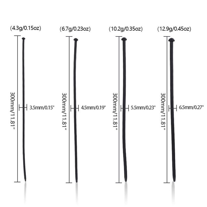 Silikonový uretrální katétr Dilatátor Koňské oko Stimulace ozvučení Penis Plug Vložení uretrálního katétru Sexuální hračky pro dospělé pro muže