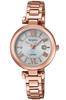 Casio Scene Solar Watch with Interchangeable Pink Gold Band, SHS-4502LTD-7AJR, Women's,