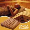 Natürliches Holz Sauna Kissen Rutschfest Atmungsaktiv Kopfstütze Nackenstütze für Zuhause Kommerzielle Nutzung Entspannende Ruhende Sauna Erfahrung