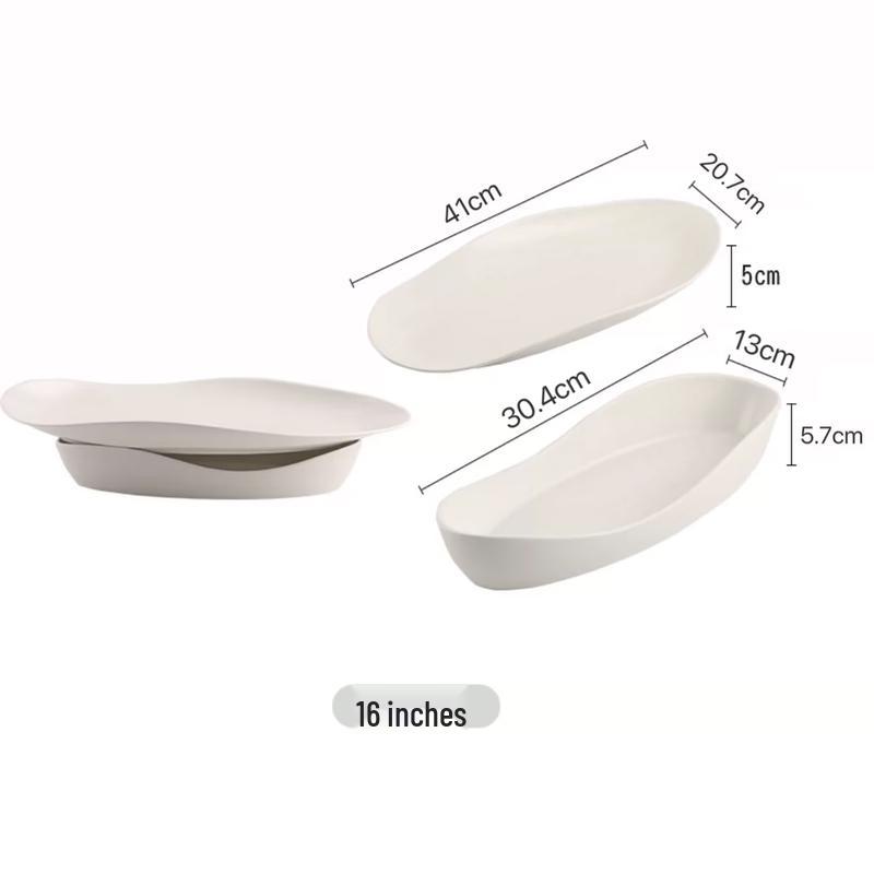 Creative Ceramic Fish Serving Dish