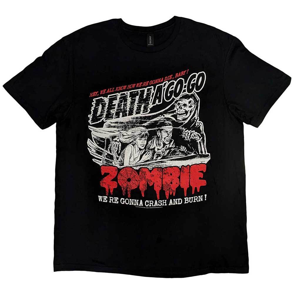 Rob Zombie Zombie Crash T-Shirt Black New Unisex T-Shirt M