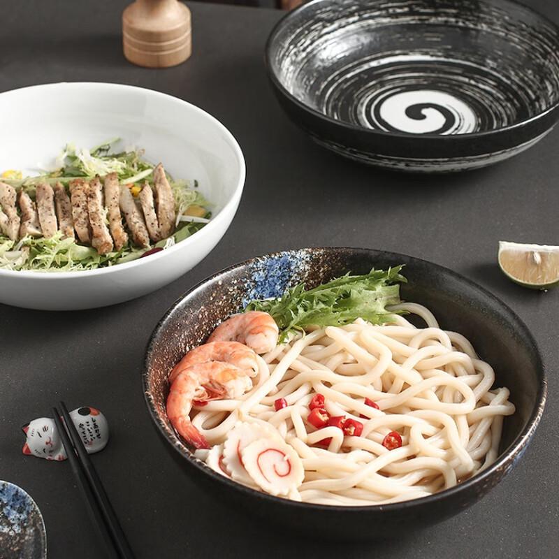 Zhishi Japansk Keramik Ramen Skål Set