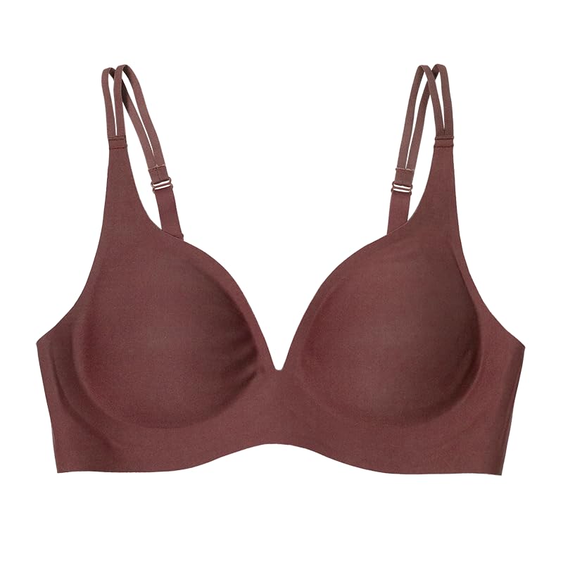 

2023 Winner of the GOOD DESIGN AWARD No Night Single Single [Glamorous Spats] Model, 2024, Mochi-Fit Bra, Flopping, Bra, Official, Seamless, Women s