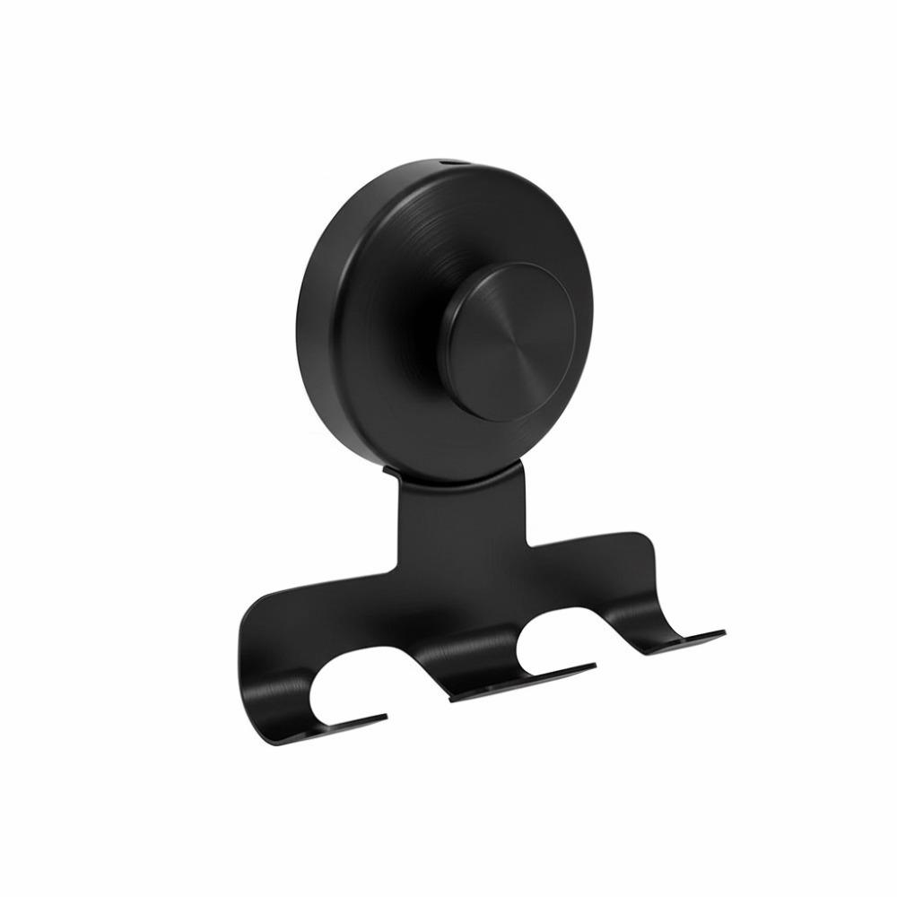 304 Stainless Steel Suction Cup Shaver Holder Shower Razor Hooks  For Bathrobes