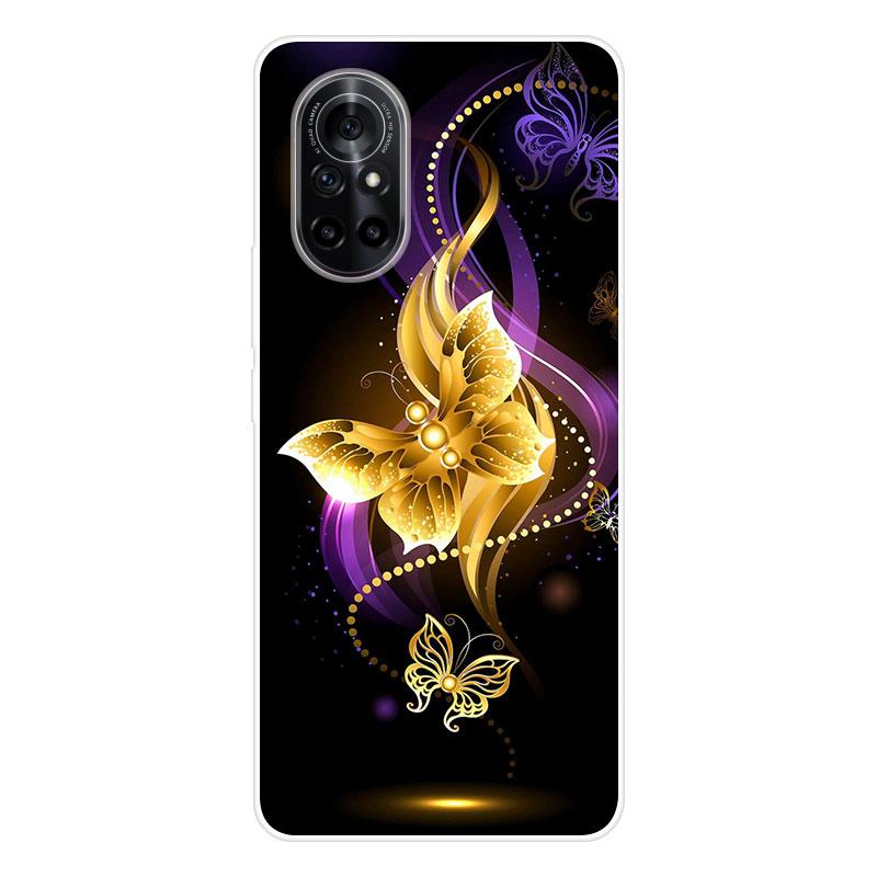 Cover Trasparente Slim Per HUAWEI NOVA 8 - Silicone TPU Morbido Antiurto E Anti-Graffio, Lupo