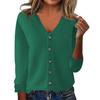 Women Casual Long Sleeve Knit Cardigan Loose Fit Fashion Top Jacket