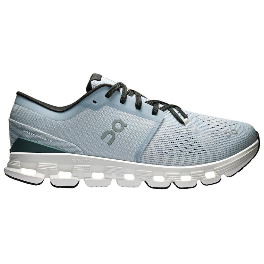 On Cloud X4 Niedrig geschnittene Freizeitschuhe Laufschuhe Herren Blau Grau 3ME30041147