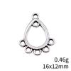 2025 Trend Accesories Water Drop Earring Connector Accessories Parts Ornaments For Home Accessories Parts