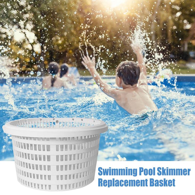 Pool Strainer Basket Filter Swimming Pool Leaf Skimmer Basket Portable Swimming Pool Replacement Baskets Pool Skimmer Socks