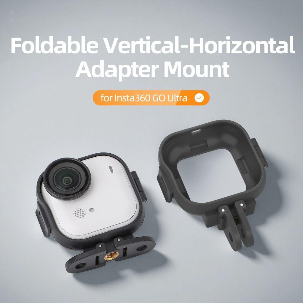 Lightweight Horizontal Vertical Mount Bracket Frame for Insta360 Go Ultra Camera Accessories