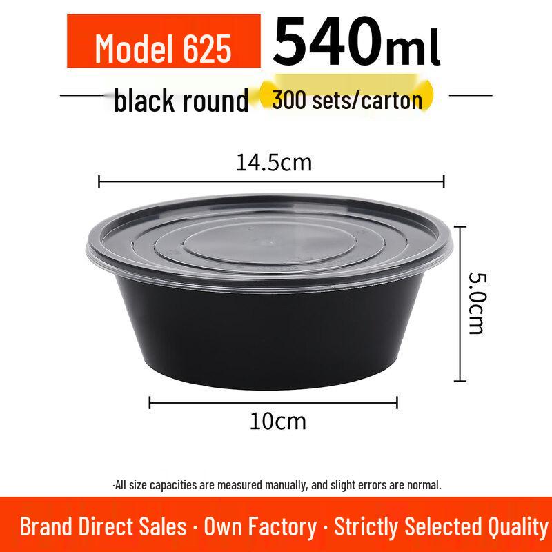 Disposable Rice Husk Food Bowl with Lid