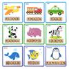Wooden Alphabet Puzzle Toy For Kids Educational Learning Word Matching Kit