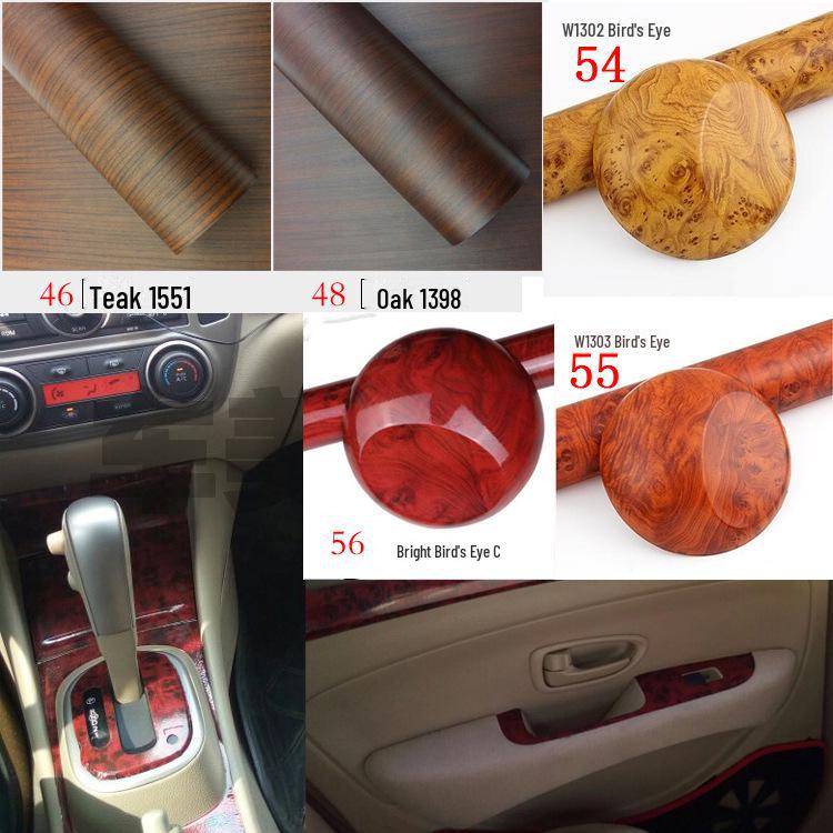 Geometric Carbon Fiber Interior Film for Kung Fu Niu Niu EX3 Gear & Central Control Decoration