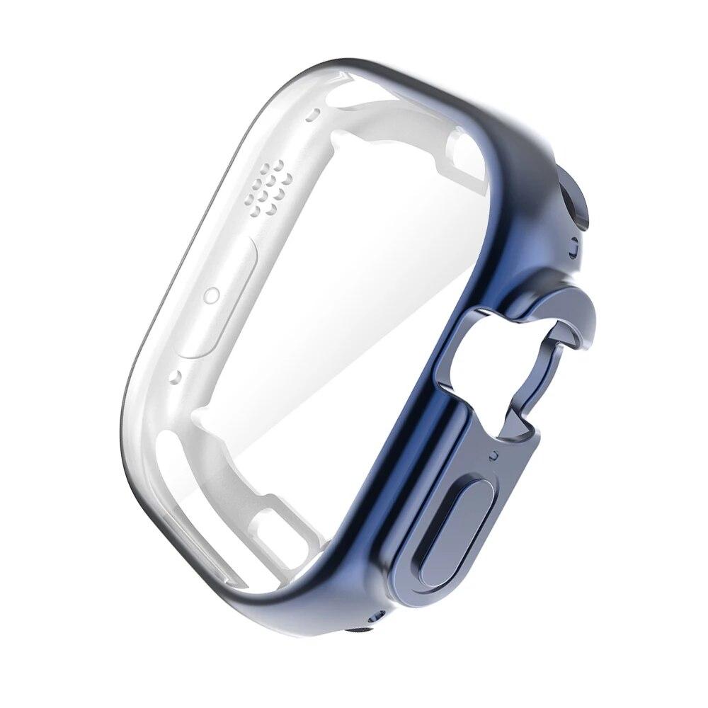 360 Full Soft Protective Case for Apple Watch Ultra 2 49mm Case TPU Screen Protector Bumper for iWatch Series 9/7/8 41mm 45mm Cover