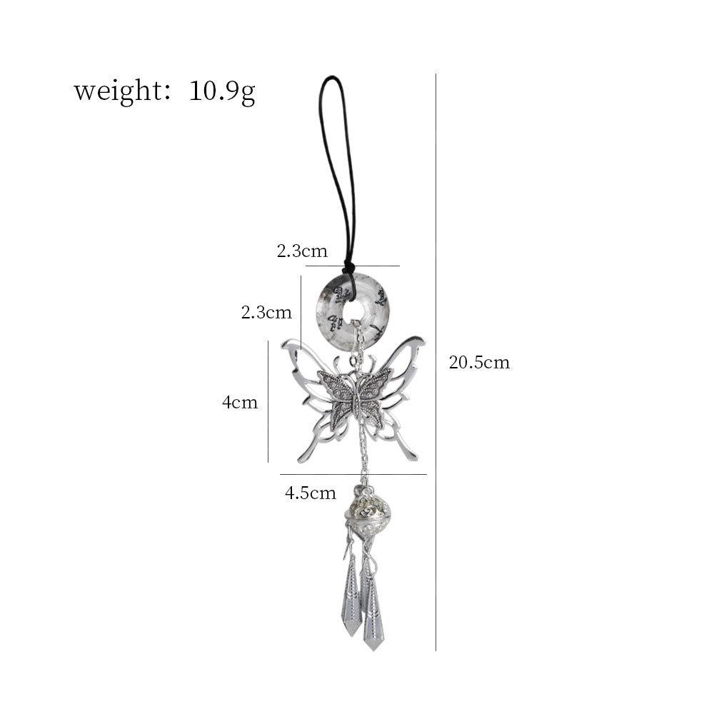Fashion Tian Guan Ci Fu Phone Charm - Palace Bell Peace Pendant Lanyard