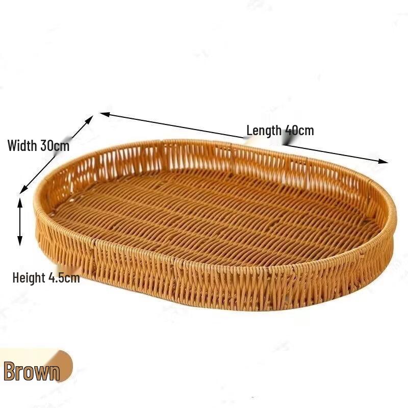 Jingbaodi Imitation Rattan Commercial Storage Basket