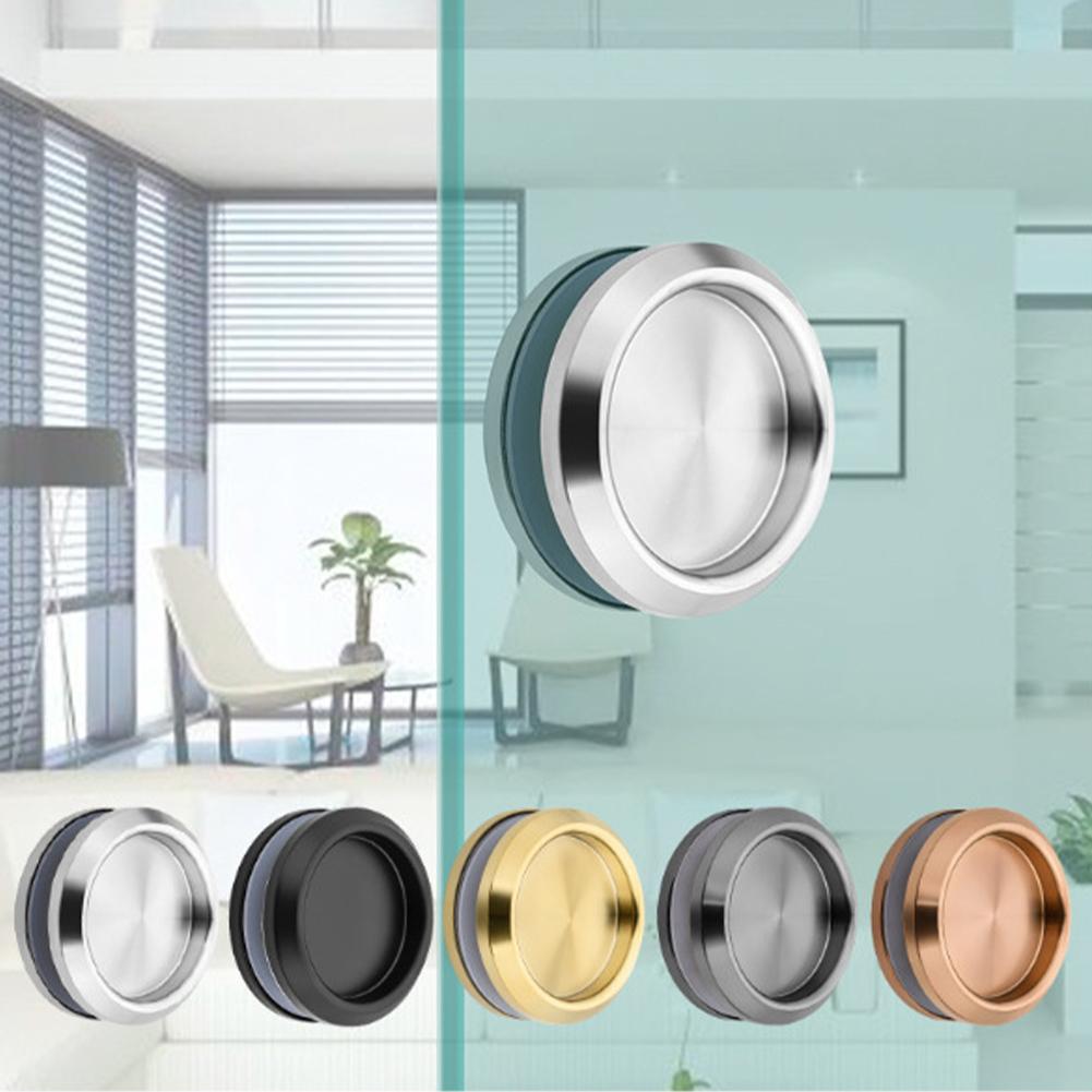 Nerezové úchytky na skříňky ve stylu kroužku Perfektní pro moderní interiéry